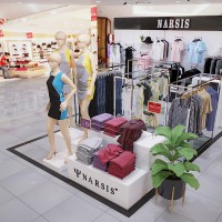 Thiết kế nội thất shop thời trang NARSIS – AEON Hà Đông